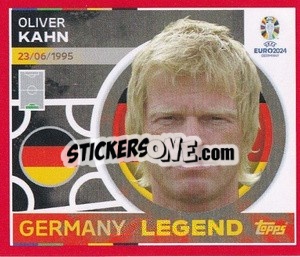 Sticker Oliver Kahn - UEFA Euro 2024. Swiss Edition n. GER19 - Panini