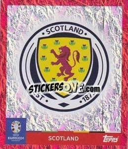 Sticker Emblem - UEFA Euro 2024. Swiss Edition n. SCO1 - Panini