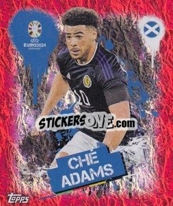 Sticker Ché Adams - UEFA Euro 2024. Swiss Edition n. SCO3 - Panini