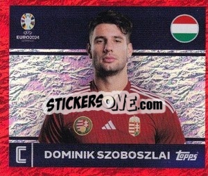 Sticker Dominik Szoboszlai - UEFA Euro 2024. Swiss Edition n. HUN2 - Panini