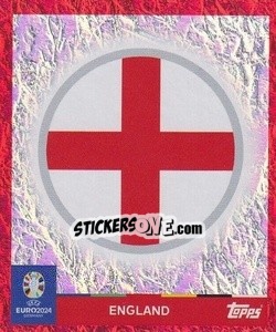 Sticker Emblem - UEFA Euro 2024. Swiss Edition n. ENG1 - Panini