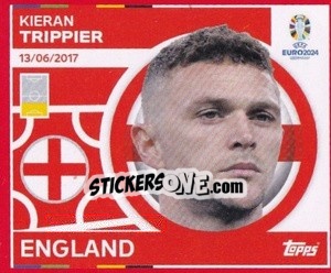 Sticker Kieran Trippier - UEFA Euro 2024. Swiss Edition n. ENG7 - Panini