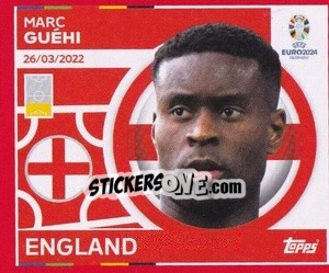 Sticker Marc Guéhi - UEFA Euro 2024. Swiss Edition n. ENG10 - Panini