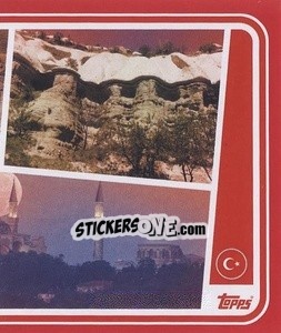Sticker Turkey Landmark - UEFA Euro 2024. Swiss Edition n. TUR-P2 - Panini