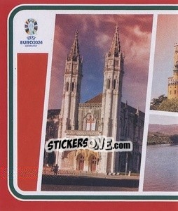 Sticker Portugal Landmark - UEFA Euro 2024. Swiss Edition n. POR-P1 - Panini