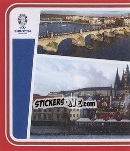 Sticker Czechia Landmark - UEFA Euro 2024. Swiss Edition n. CZE-P1 - Panini