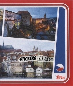Sticker Czechia Landmark - UEFA Euro 2024. Swiss Edition n. CZE-P2 - Panini