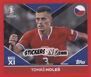 Sticker Tomáš Holeš - UEFA Euro 2024. Swiss Edition n. CZE-TOP1 - Panini