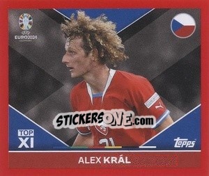 Sticker Alex Král - UEFA Euro 2024. Swiss Edition n. CZE-TOP2 - Panini