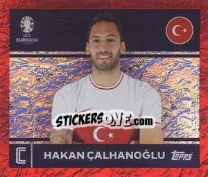 Sticker Hakan Çalhanoğlu - UEFA Euro 2024. Swiss Edition n. TUR2 - Panini