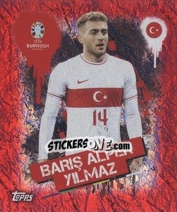 Cromo Barış Alper Yılmaz - UEFA Euro 2024. Swiss Edition n. TUR3 - Panini