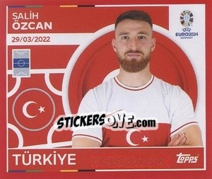Sticker Salih Özcan - UEFA Euro 2024. Swiss Edition n. TUR14 - Panini