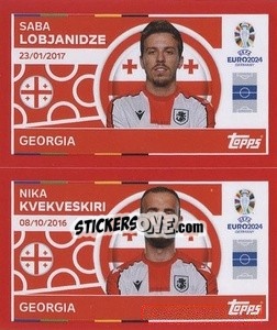 Sticker Saba Lobjanidze / Nika Kvekveskiri
