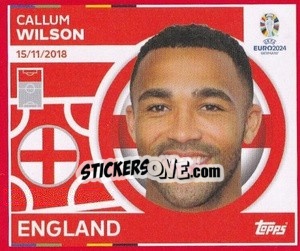Sticker Callum Wilson - UEFA Euro 2024. Swiss Edition n. ENG21 - Panini
