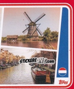 Sticker Netherlands Landmark - UEFA Euro 2024. Swiss Edition n. NED-P2 - Panini