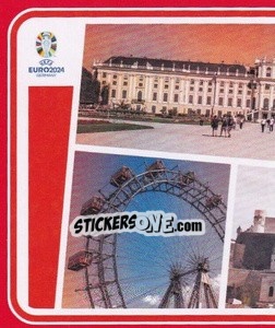 Sticker Austria Landmark - UEFA Euro 2024. Swiss Edition n. AUT-P1 - Panini
