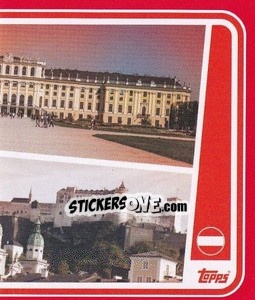 Sticker Austria Landmark - UEFA Euro 2024. Swiss Edition n. AUT-P2 - Panini