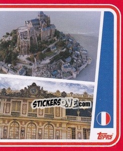 Sticker France Landmark - UEFA Euro 2024. Swiss Edition n. FRA-P2 - Panini