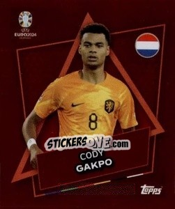 Sticker Cody Gakpo - UEFA Euro 2024. Swiss Edition n. NED-SP - Panini