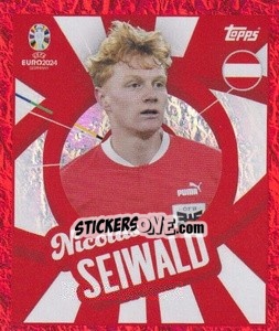 Sticker Nicolas Seiwald - UEFA Euro 2024. Swiss Edition n. AUT-PTW - Panini