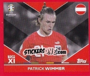 Sticker Patrick Wimmer - UEFA Euro 2024. Swiss Edition n. AUT-TOP2 - Panini