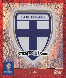 Sticker Emblem - UEFA Euro 2024. Swiss Edition n. FIN1 - Panini