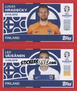 Sticker Lukas Hradecky / Leo Väisänen
