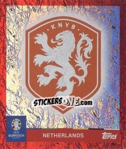 Sticker Emblem - UEFA Euro 2024. Swiss Edition n. NED1 - Panini