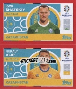 Sticker Igor Shatskiy / Nuraly Alip