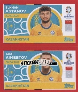 Sticker Elkhan Astanov / Abat Aimbetov