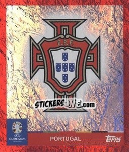 Sticker Emblem - UEFA Euro 2024. Swiss Edition n. POR1 - Panini