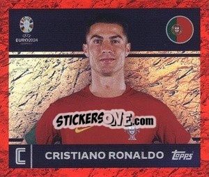 Sticker Cristiano Ronaldo - UEFA Euro 2024. Swiss Edition n. POR2 - Panini