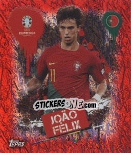 Sticker João Félix - UEFA Euro 2024. Swiss Edition n. POR3 - Panini