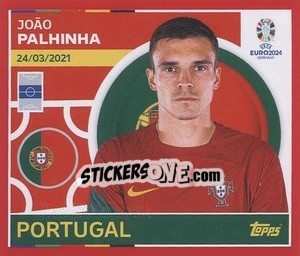 Sticker João Palhinha - UEFA Euro 2024. Swiss Edition n. POR12 - Panini