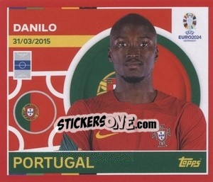 Sticker Danilo - UEFA Euro 2024. Swiss Edition n. POR13 - Panini