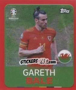 Sticker Gareth Bale - UEFA Euro 2024. Swiss Edition n. LEG2 - Panini