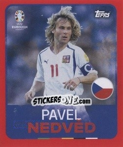 Sticker Pavel Nedved - UEFA Euro 2024. Swiss Edition n. LEG4 - Panini
