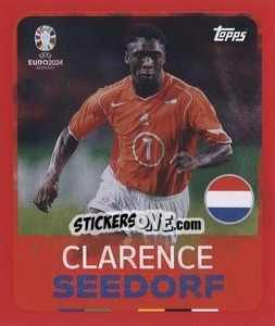 Sticker Clarence Seedorf - UEFA Euro 2024. Swiss Edition n. LEG6 - Panini