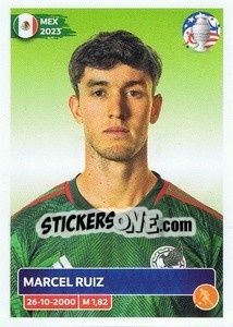 Sticker Marcel Ruiz - CONMEBOL Copa América 2024. US Edition n. MEX11 - Panini