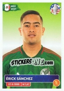Cromo Érick Sánchez - CONMEBOL Copa América 2024. US Edition n. MEX12 - Panini