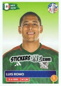 Sticker Luis Romo - CONMEBOL Copa América 2024. US Edition n. MEX14 - Panini