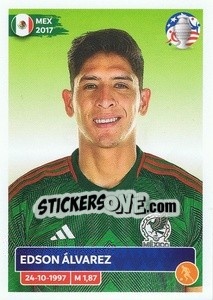 Sticker Edson Álvarez - CONMEBOL Copa América 2024. US Edition n. MEX15 - Panini