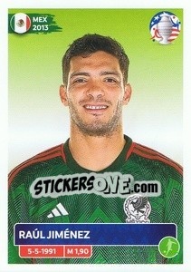 Figurina Raúl Jiménez - CONMEBOL Copa América 2024. US Edition - Panini