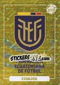 Sticker Emblem - CONMEBOL Copa América 2024. US Edition n. ECU1 - Panini
