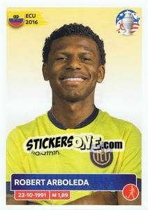 Sticker Robert Arboleda - CONMEBOL Copa América 2024. US Edition n. ECU10 - Panini