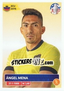 Sticker Ángel Mena - CONMEBOL Copa América 2024. US Edition n. ECU18 - Panini