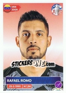 Sticker Rafael Romo - CONMEBOL Copa América 2024. US Edition n. VEN3 - Panini