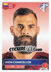 Sticker Jhon Chancellor - CONMEBOL Copa América 2024. US Edition n. VEN10 - Panini