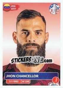 Cromo Jhon Chancellor - CONMEBOL Copa América 2024. US Edition - Panini