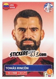 Sticker Tomás Rincón - CONMEBOL Copa América 2024. US Edition n. VEN15 - Panini